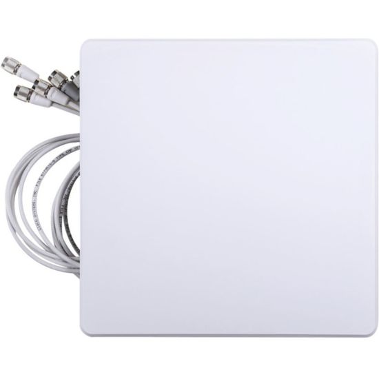 Picture of Meraki Wide Patch - 2.400 GHz to 2.500 GHz, 5.150 GHz to 5.875 GHz - 7 dBi - Indoor, Wireless Access PointPatch/Wall/Pole - RP-TNC Connector