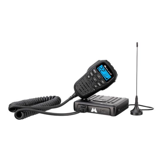 Picture of Midland MicroMobile GMRS 2-Way Radio - For Walkie-talkie with NOAA All Hazard - 15 Weather - 15 W