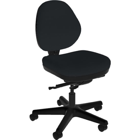 Picture of Sitmatic Goodfit Small Scale Ergonomic Low-Back Task Chair, Black