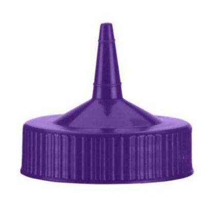 Picture of Vollrath Single-Tip Wide Mouth Squeeze Bottle Cap, Purple