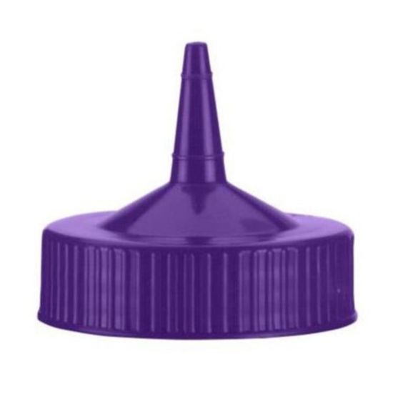 Picture of Vollrath Single-Tip Wide Mouth Squeeze Bottle Cap, Purple