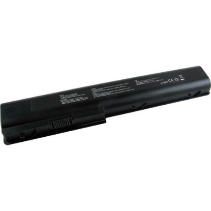 Picture of V7 Replacement Battery HP PAVILION DV7 OEM# HSTNN-C50C KS525AA NH494AA GA04 8 CELL - 5200mAh - Lithium Ion (Li-Ion) - 14.4V DC