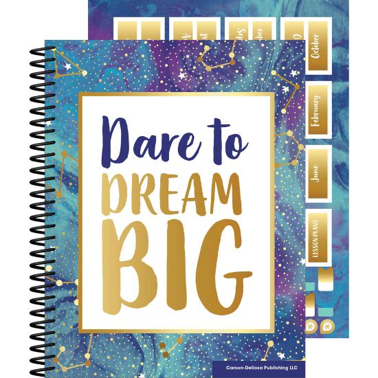 Picture of Carson Dellosa Education Teacher Planner, Galaxy