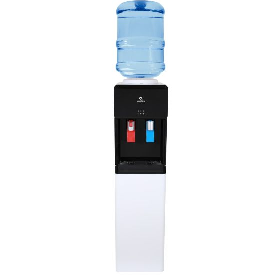 Picture of Avalon WATERCOOLER Top Loading Slim Cooler Dispenser, A2, Hot & Cold Water, Child Safety Lock, Holds 3 or 5 Gallon Bottles, Black/White