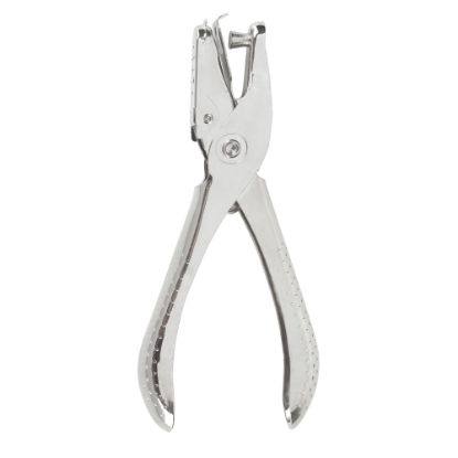 Picture of Office Depot Brand Single-Hole Punch, Chrome