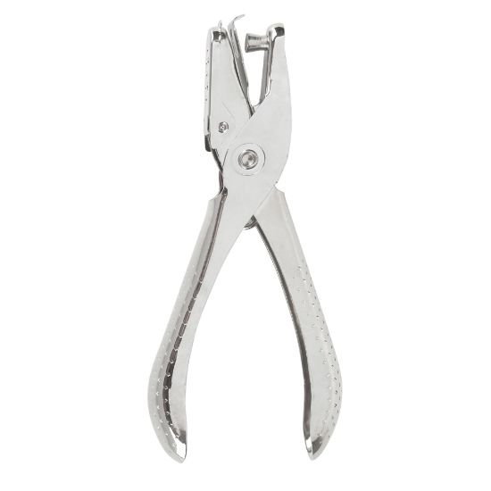 Picture of Office Depot Brand Single-Hole Punch, Chrome