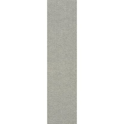 Picture of Foss Floors Edge Peel & Stick Carpet Planks, 9in x 36in, Dove, Set Of 16 Planks