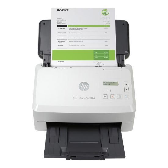 Picture of HP ScanJet Enterprise Flow 5000 s5 Color Scanner, 7.5inH x 12.2inW x 7.8inD, 6FW09A#BGJ