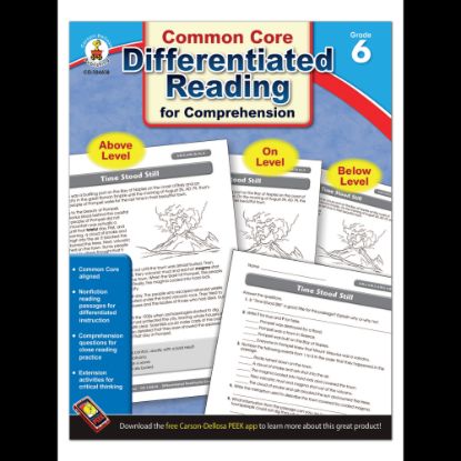 Picture of Carson-Dellosa Differentiated Reading For Comprehension, Grade 6