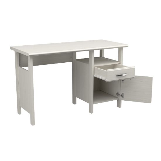 Picture of Inval 47inW Modern Writing Desk, Washed Oak