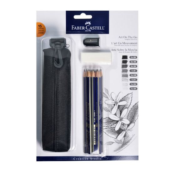 Picture of Faber-Castell Art On The Go Graphite Pencil Drawing Set