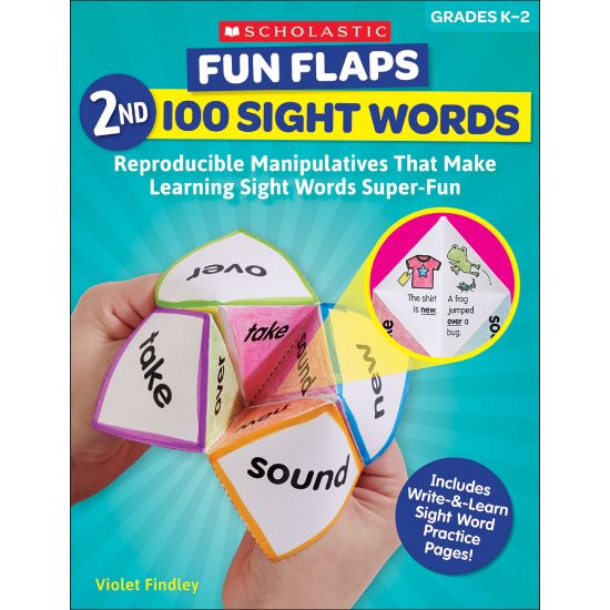 Picture of Scholastic Fun Flaps: 2nd 100 Sight Words, Grades K - 2