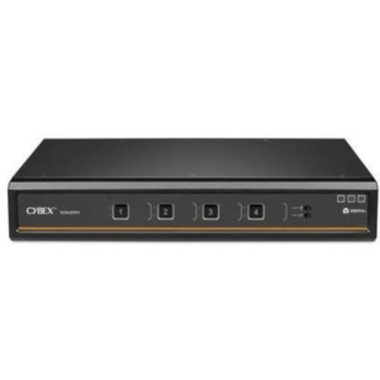 Picture of Vertiv Cybex SC900 Secure KVM | Dual Head | 4 Port Universal and DPP | NIAP version 4.0 Certified - Secure Desktop KVM Switches | Secure KVM Switch | Dual Head | NIAP Certified | Secure Keyboard