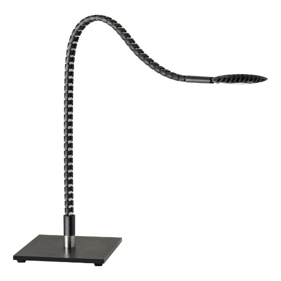 Picture of Adesso ADS360 Natrix LED Desk Lamp, 28-1/2inH, Black/Brushed Steel