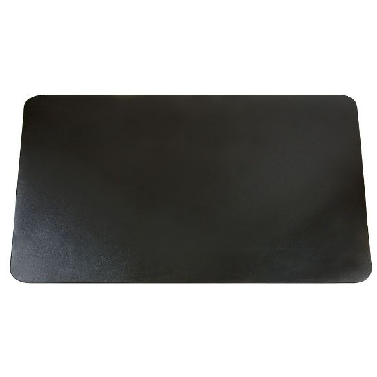 Picture of Artistic Eco-Black Desk Pad With Antimicrobial  Protection, 19in H x 24in W, Black