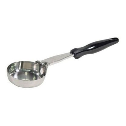 Picture of Vollrath Spoodle Solid Portion Spoon With Antimicrobial Protection, 5 Oz, Black