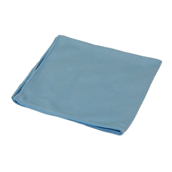 Picture of Ocedar Commercial MaxiPlus Microfiber Cloths, 16in x 16in, Blue, Pack Of 12 Cloths