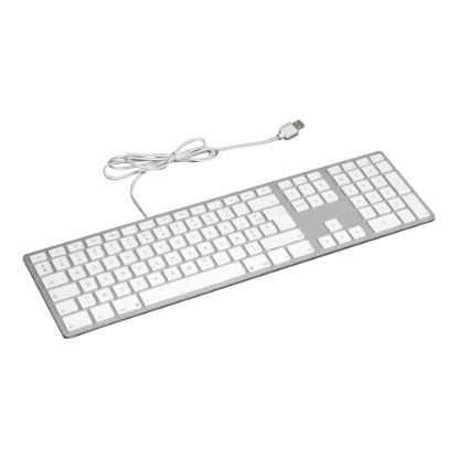 Picture of Matias Wired Aluminum - Keyboard - USB - US - silver