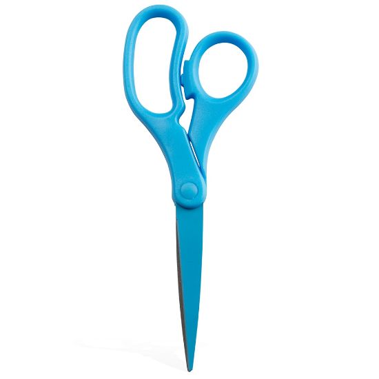 Picture of JAM Paper Precision Scissors, 8in, Pointed, Blue