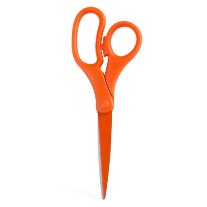 Picture of JAM Paper Precision Scissors, 8in, Pointed, Orange