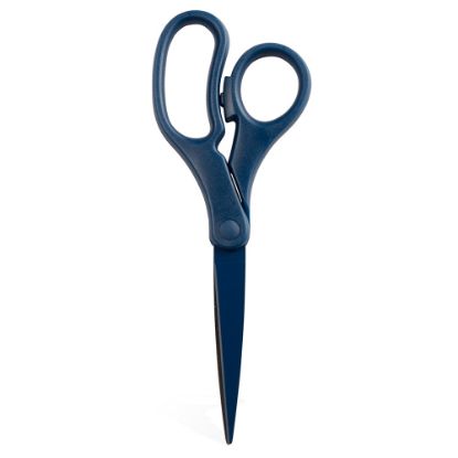 Picture of JAM Paper Precision Scissors, 8in, Pointed, Navy Blue