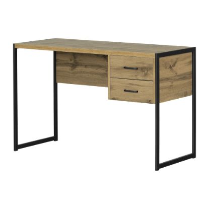 Picture of South Shore Mezzy 48inW Computer Desk, Nordik Oak