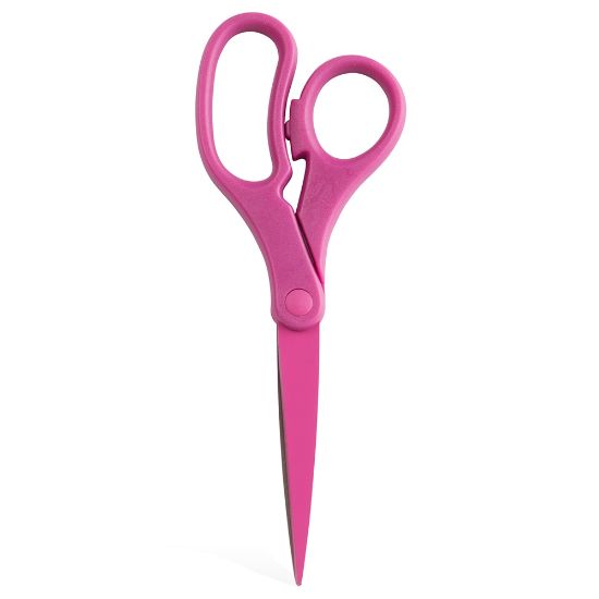 Picture of JAM Paper Precision Scissors, 8in, Pointed, Pink