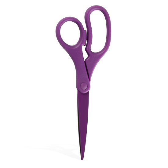 Picture of JAM Paper Precision Scissors, 8in, Pointed, Purple