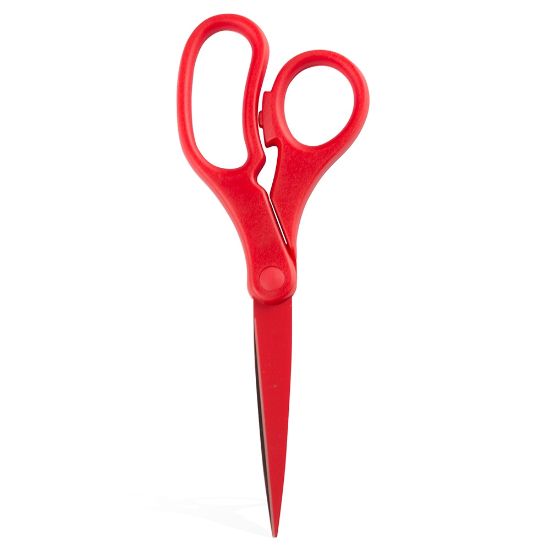 Picture of JAM Paper Precision Scissors, 8in, Pointed, Red