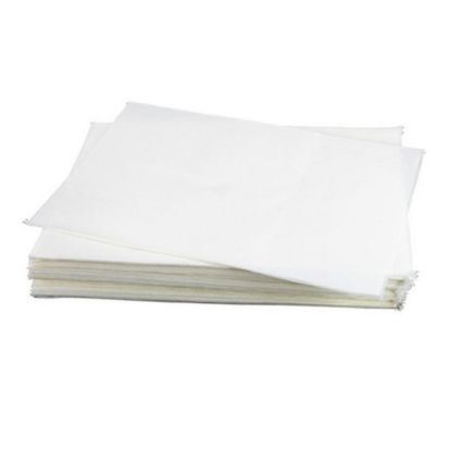 Picture of Allpoints Select Allpoints Filter Paper For Air Fryers, 1-1/4in Hole, 13-1/2in x 20-1/2in, White, Pack Of 100 Sheets