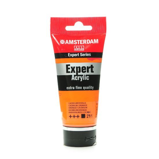 Picture of Amsterdam Expert Acrylic Paint Tubes, 75 mL, Cadmium Orange, Pack Of 2