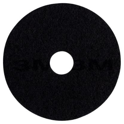 Picture of 3M 7200 Stripping Floor Pads, 19in Diameter, Black, Case Of 5