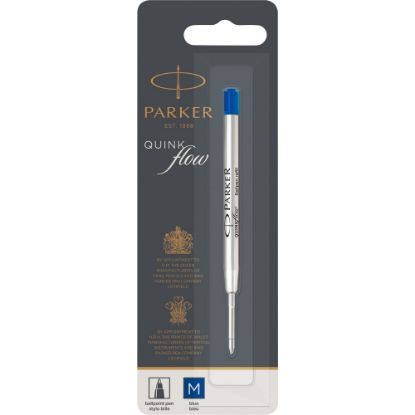 Picture of Parker Ballpoint Pen Refill - Medium Point - Blue Ink - 1 Each