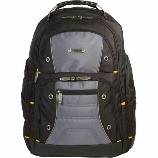 Picture of Targus Drifter II TSB239US Rugged Backpack For Up To 17in Laptops, Black/Gray