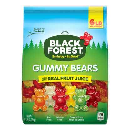 Picture of Black Forest Gummy Bears, 6 Lb Bag