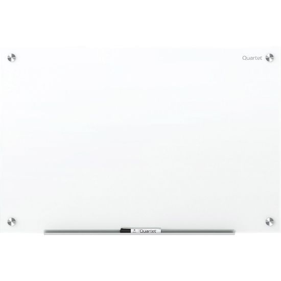 Picture of Quartet Magnetic Unframed Dry-Erase Whiteboard, 48in x 36in, Brilliance White