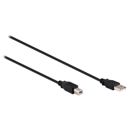 Picture of Ativa USB 2.0 Printer Cable, 16ft, Black, 26857