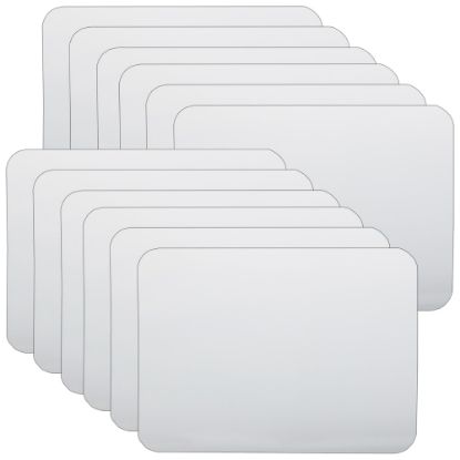 Picture of Flipside Products Two-Sided Dry-Erase Boards, 6in x 9in, White, Pack Of 12 Boards