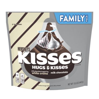 Picture of Hersheys Kisses and Hugs Chocolate Candy Assortment, 15.6 Oz, Pack Of 3 Bags