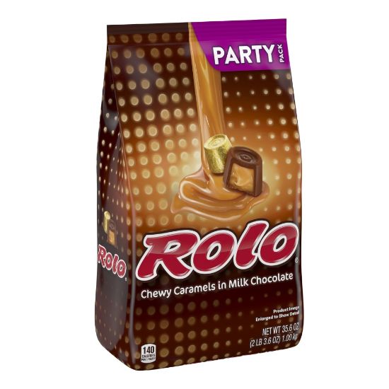 Picture of Rolo Milk Chocolate Caramel Candy, 35.6-Oz Bag