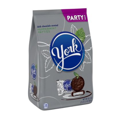 Picture of York Dark Chocolate Peppermint Patties, 35.2-Oz Bag