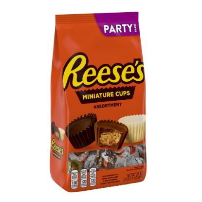 Picture of Reeses Miniature Cups Assortment, 32.1-Oz Bag