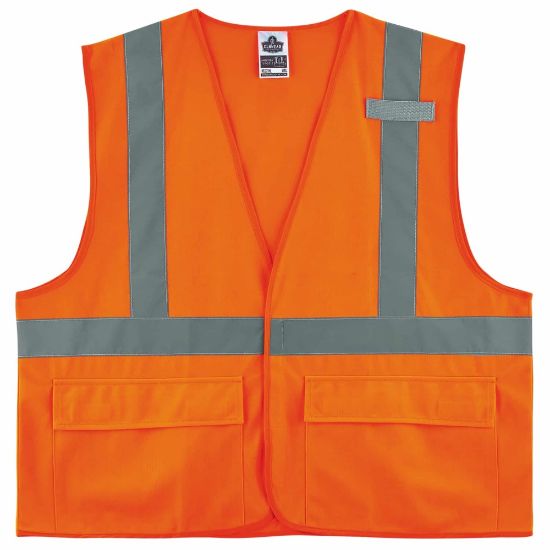 Picture of Ergodyne GloWear Safety Vest, 8225HL, Type R Class 2, 2X/3X, Orange