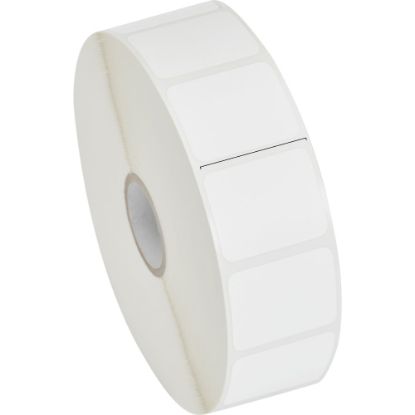 Picture of Zebra Label Paper, U82569, 1 1/4in x 1in Direct Thermal Zebra ZSelect 4000D, 1in Core