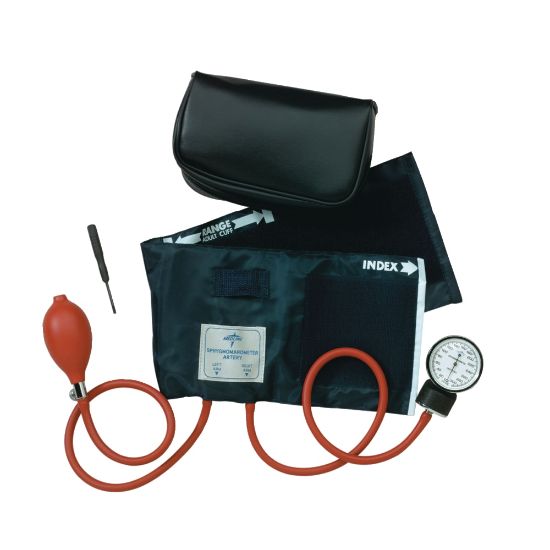 Picture of Medline Neoprene Handheld Aneroid, Large Adult, Black