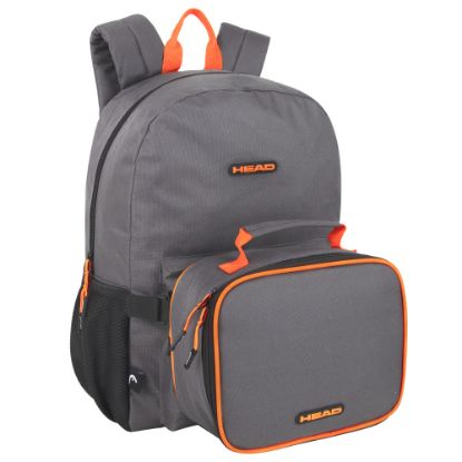 Picture of HEAD Backpack And Lunchbox Set, Gray