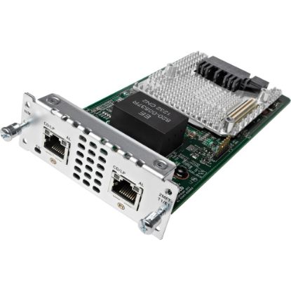 Picture of Cisco 2 port Multi-flex Trunk Voice/Clear-channel Data T1/E1 Module - For Data Networking - 2 x T1/E1 NetworkFast Ethernet