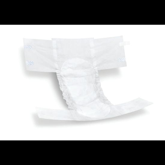 Picture of FitRight Extra Disposable Briefs, Medium, White, 20 Briefs Per Bag, Case Of 4 Bags