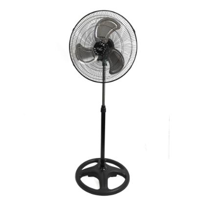 Picture of Vie Air 18in Oscillating Pedestal Fan, 55inH x 20inW x 20inD, Black