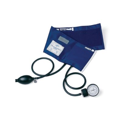 Picture of Medline Handheld Aneroid Sphygmomanometers, PVC, Child, Handheld, Blue